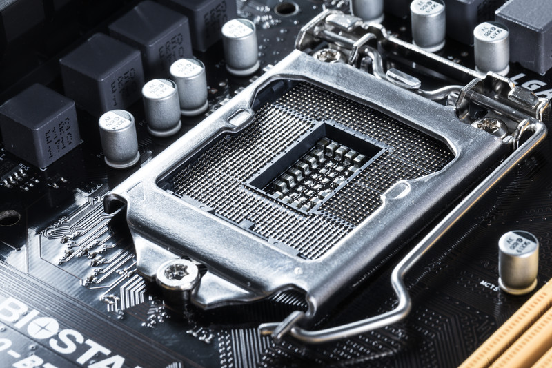 LGA1151ソケット（マザーボード側）